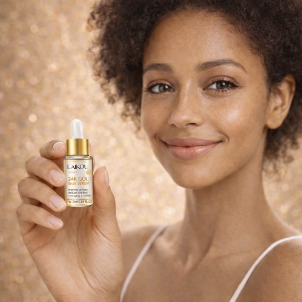 ✨ 24K Gold Schneckenserum 17 ml – Anti Aging Luxus Serum