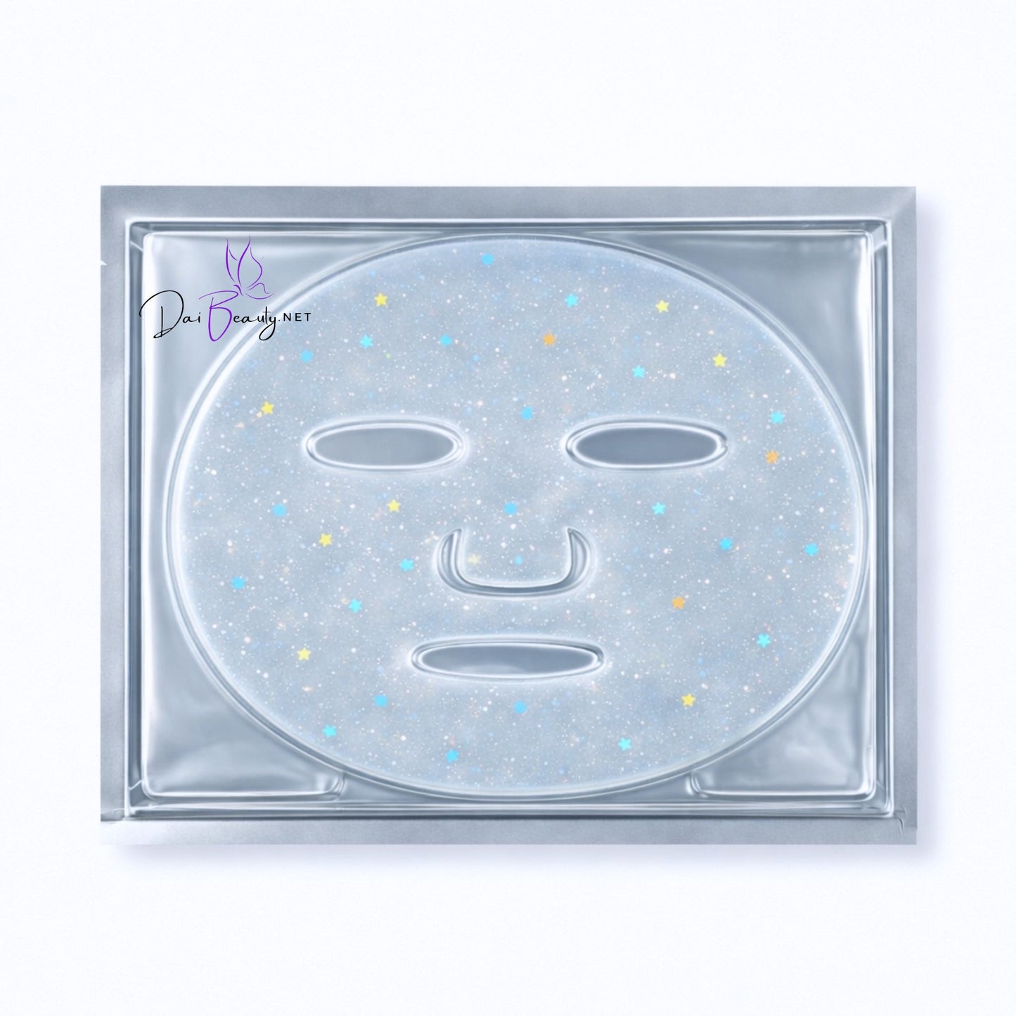 ⭐ Stardust Glow Vollmaske – Holographic Edition (3 Stück)