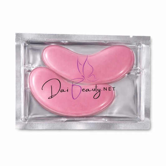 🌸 Velvet Blush – Rosé Glow Eye Pads (5 Stück)