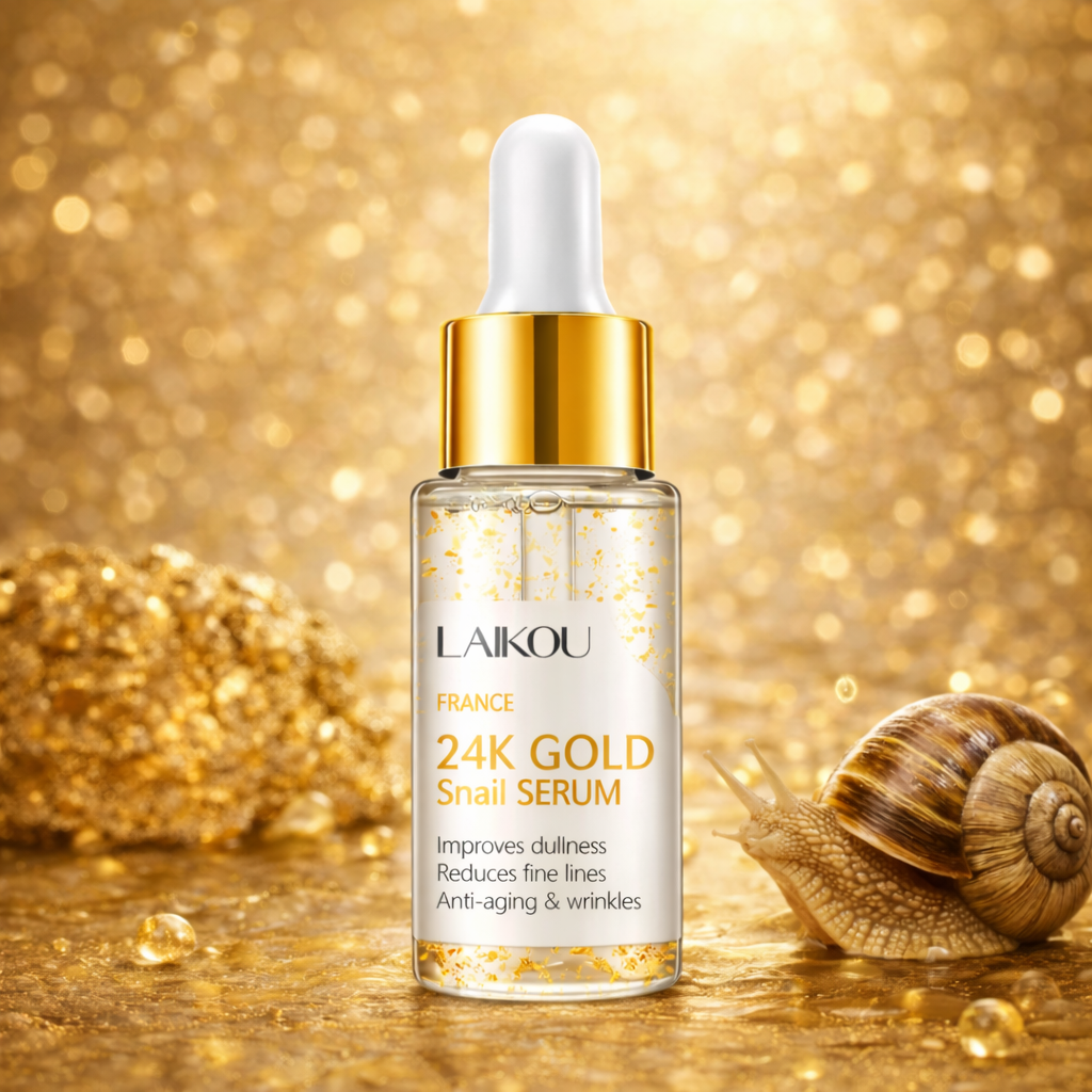 ✨ 24K Gold Schneckenserum 17 ml – Anti Aging Luxus Serum