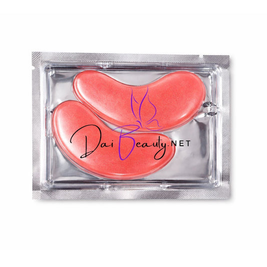 🧡 Sunset Coral – Energy Boost Eye Pads (5 Stück)