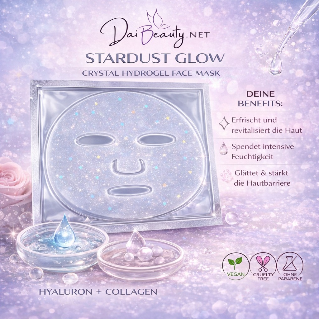 ⭐ Stardust Glow Vollmaske – Holographic Edition (3 Stück)